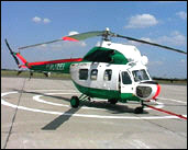 Polizeihubschrauber MI-2 (� A. Klement)